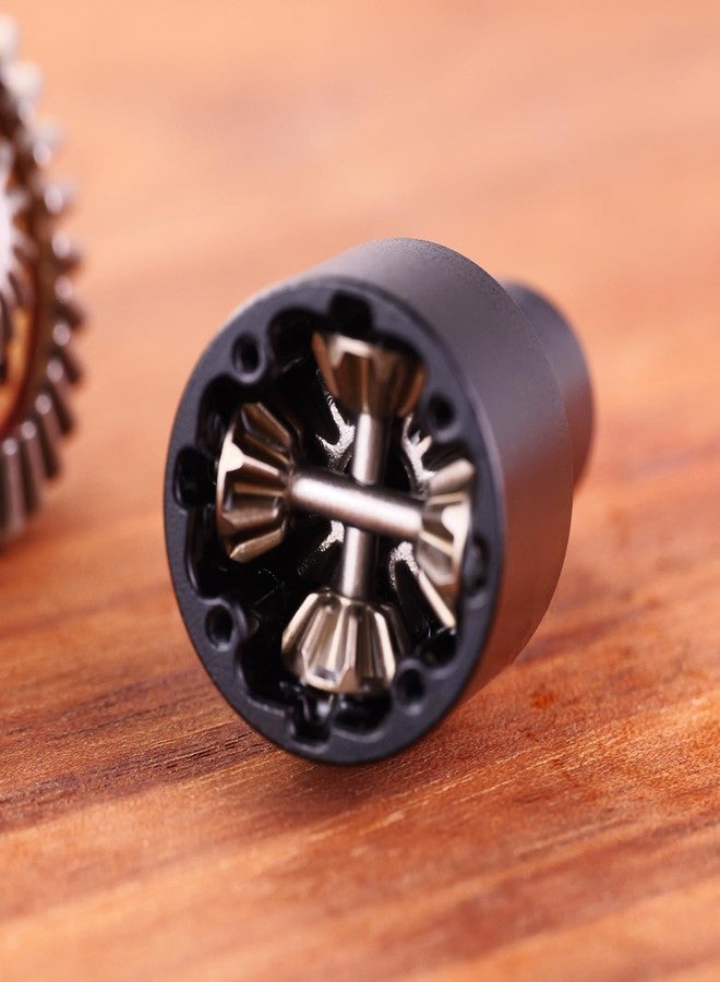 Mesimsple 45# Steel Differential Diff Gear for 1/16 H16207 16208 16209 16210 H16H H16E H16P H16BM H16BM H16GT H16DR Series Upgrades Part Black - Image 4
